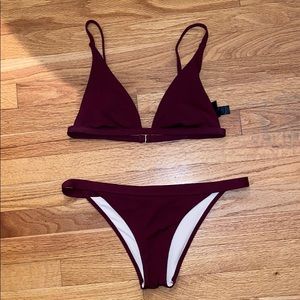 LA Hearts String Bikini
